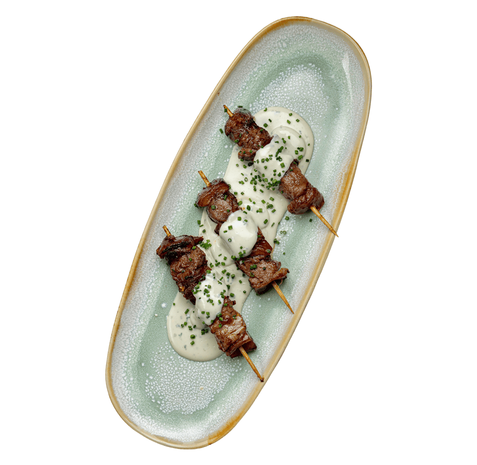 Les Brochettes Filet & Majhool